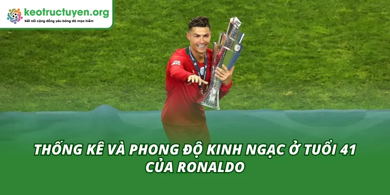 Thống kê thông tin về tuổi 41 của Ronaldo