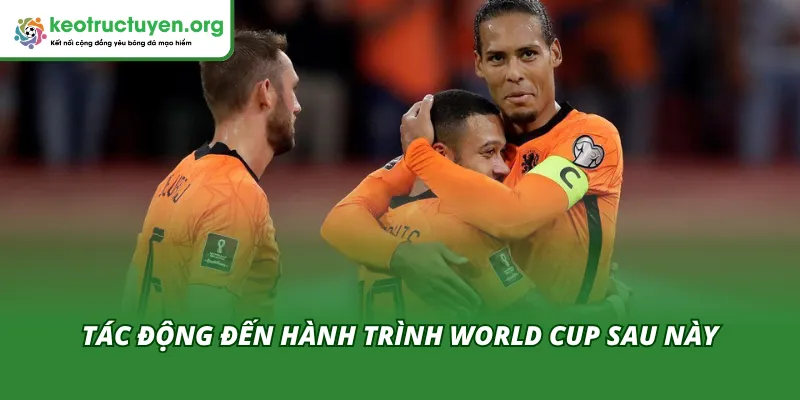 Tác động của việc đội tuyển Hà Lan nhận cú sốc lớn đến World Cup